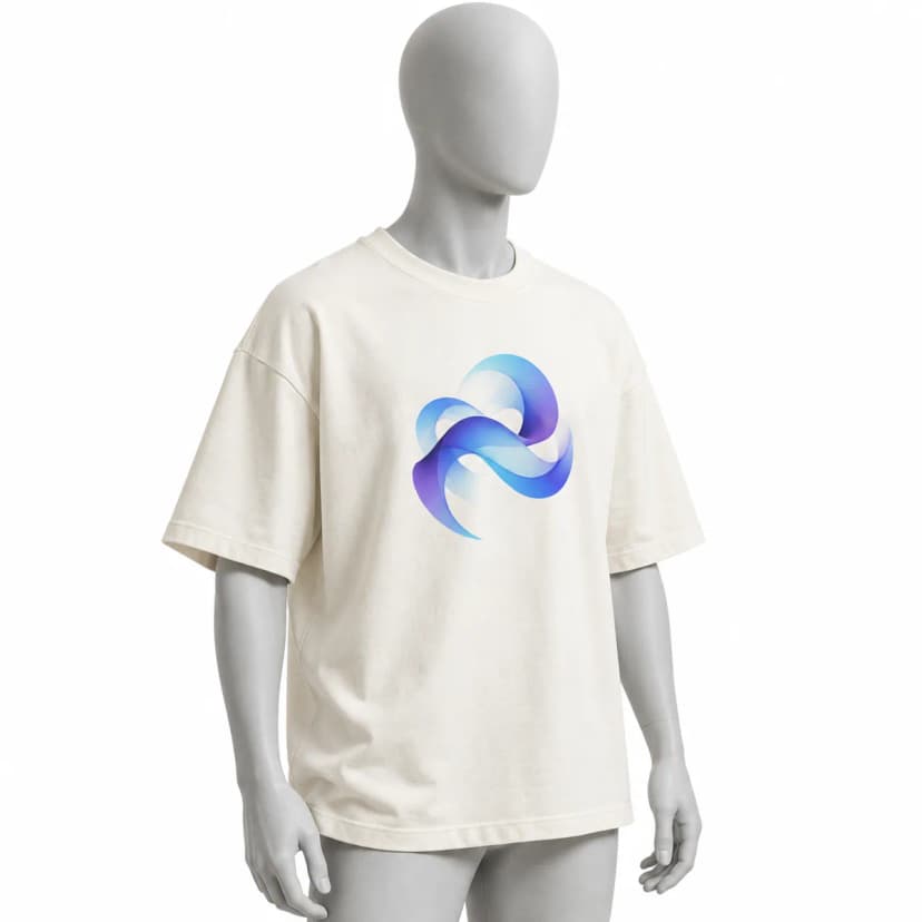 Oversize-T-Shirt JHK 200 g/m² mit Druck