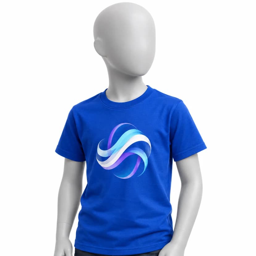 Kinder-T-Shirt JHK TSRK 150 mit Druck