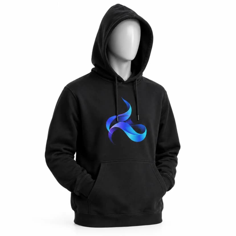 Kapuzenpullover JHK Kangaroo mit Druck