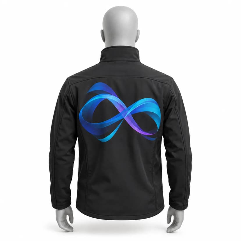 Softshelljacke JHK mit Druck