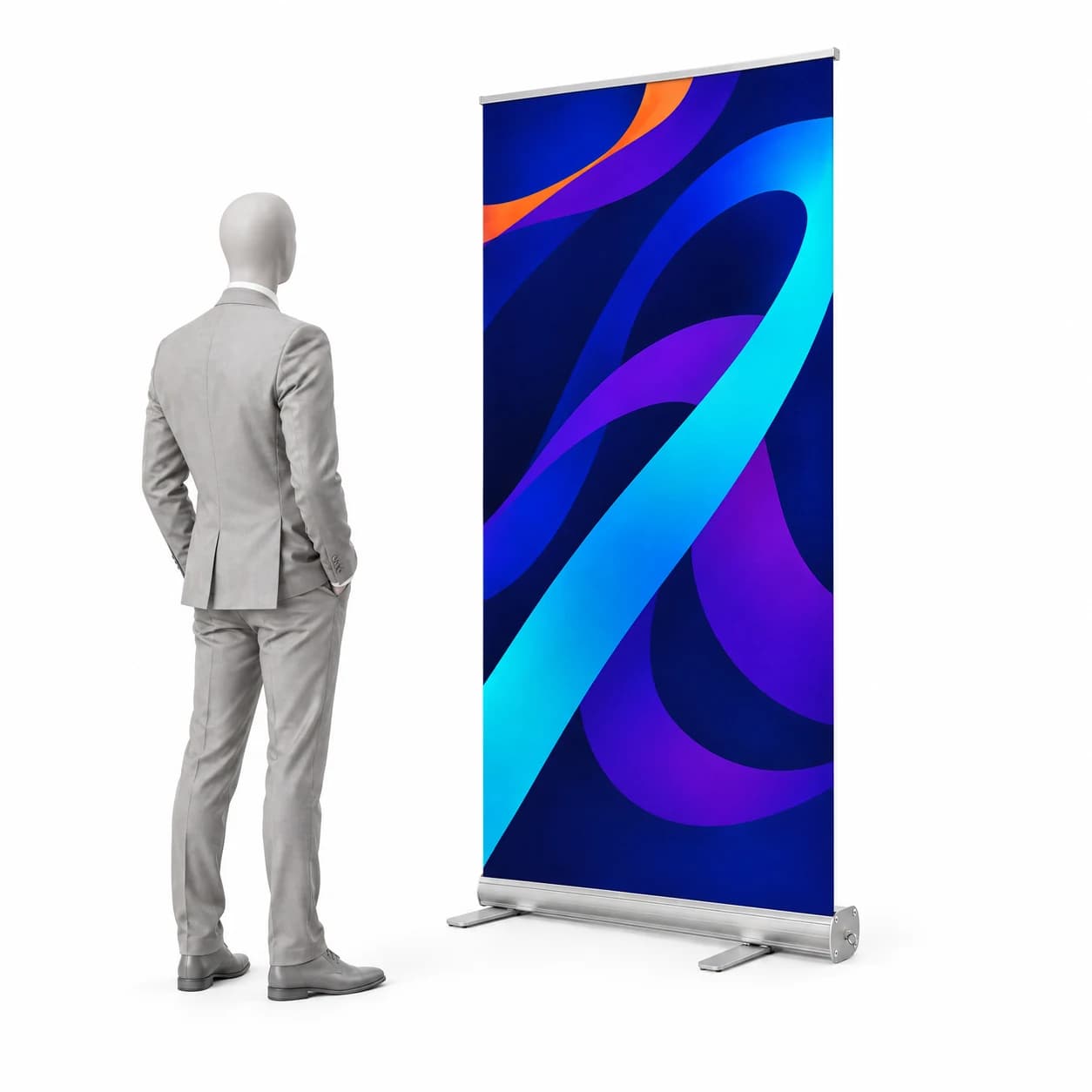 Roll-up Standard mit Druck
