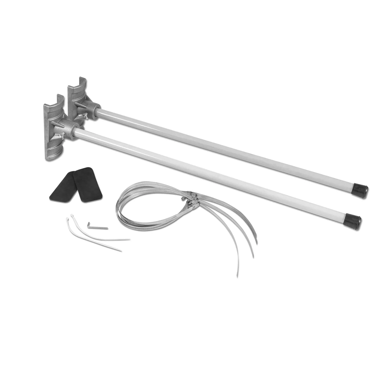 Set Avenue XL einfach: Arme aus Glasfaser, Halterungen, Bänder und Pads