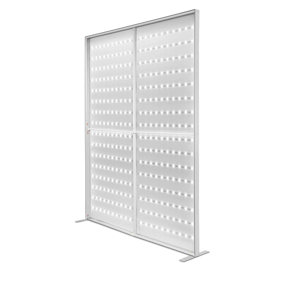 Rahmen der LED-Backlight-Wand mit LED-Vorhang über die gesamte Fläche