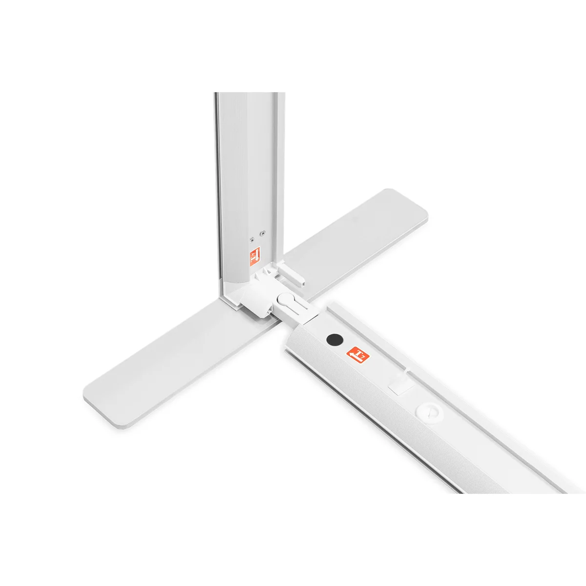 Fuß der LED-Backlight-Wand 40 × 6 cm