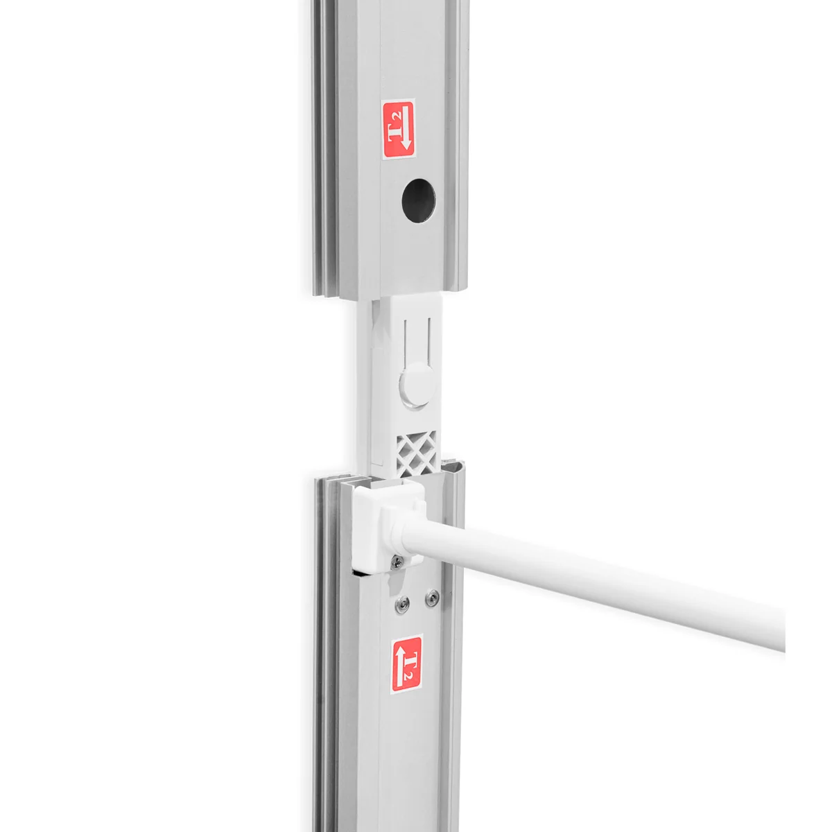 Markierter Profilverbinder der LED-Backlight-Wand